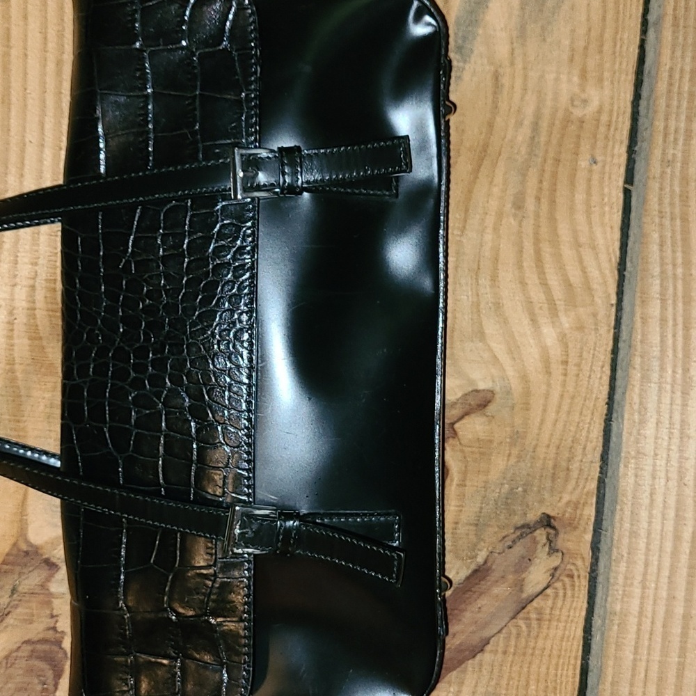 Claudia* Leather Handbag* Black* - Picture 3 of 7